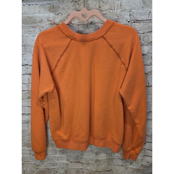 Spiritual Gangster Womens Pullover Love Size Medium Orange NWoT Prewashed - Picture 3 of 3